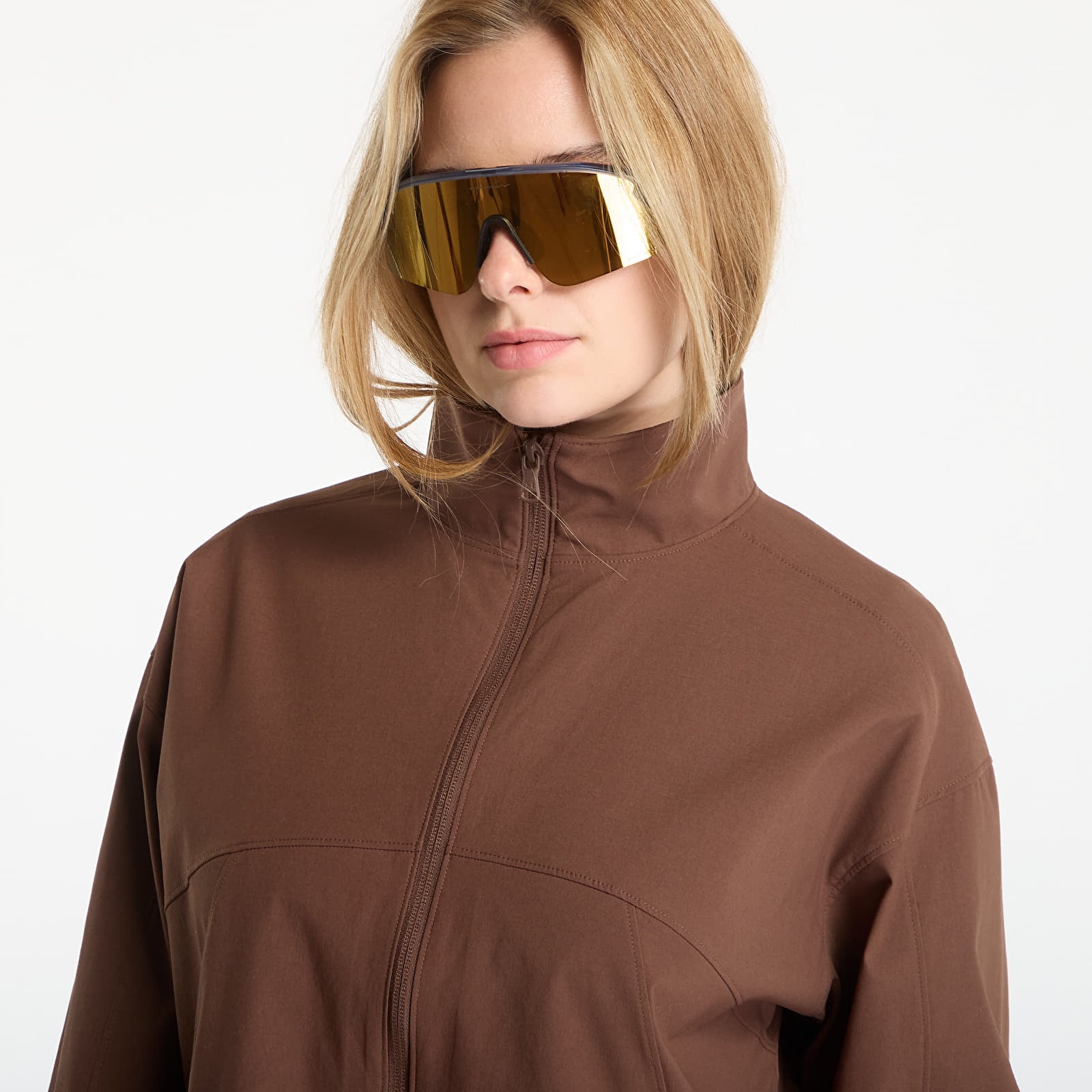 Giacche da donna Under Armour Unstoppable Wvn FZ Brown