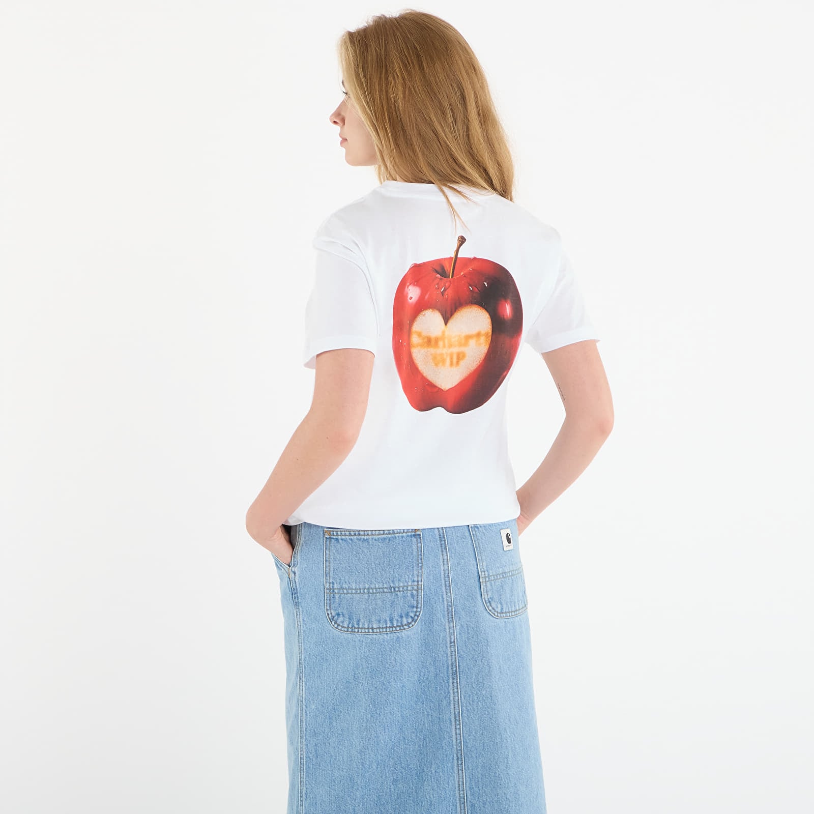 Tričká Carhartt WIP W' S/S Spoiled T-Shirt White