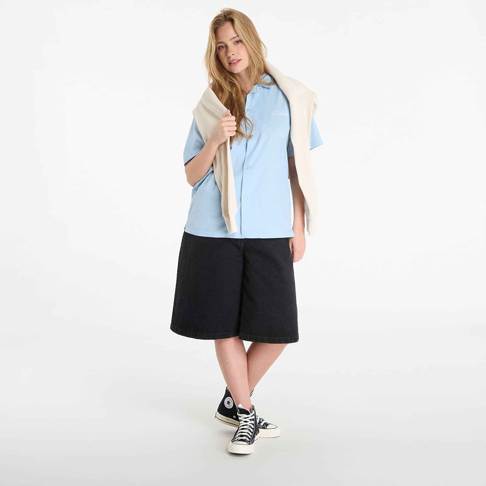 Kraťasy Carhartt WIP W' Belmont Short Black