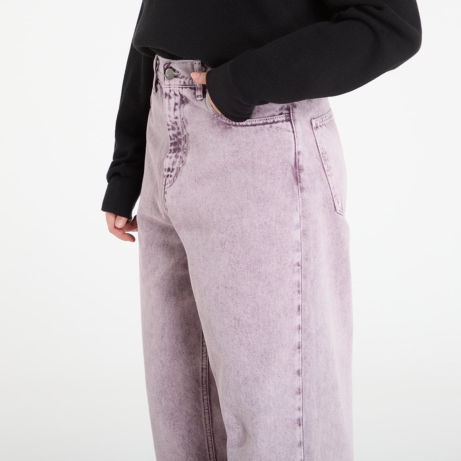 Naiste püksid Carhartt WIP W' Brandon Pant Cozy Purple Chalk Wash