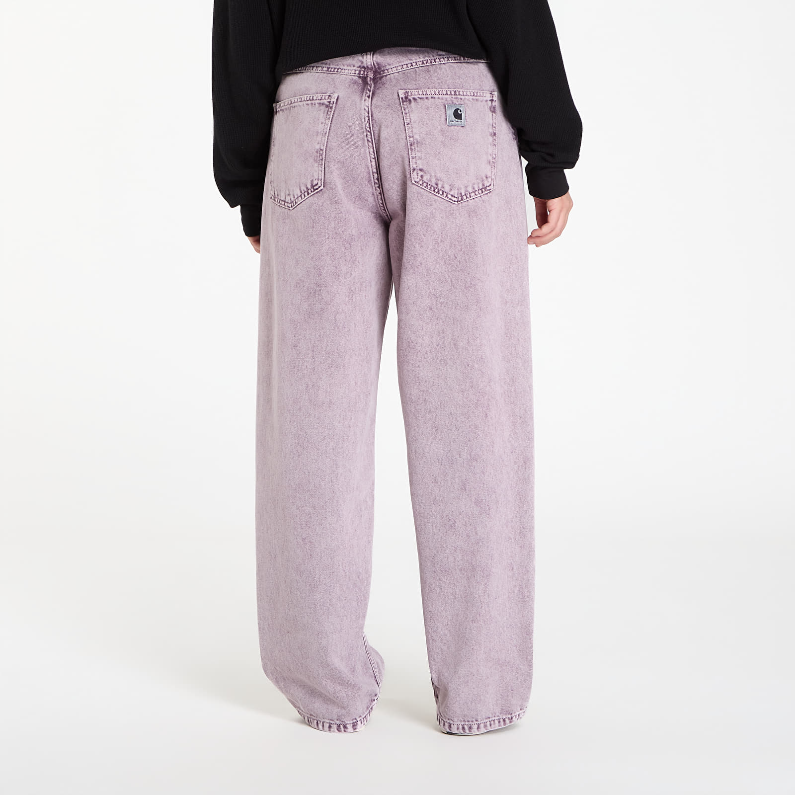 Naiste püksid Carhartt WIP W' Brandon Pant Cozy Purple Chalk Wash