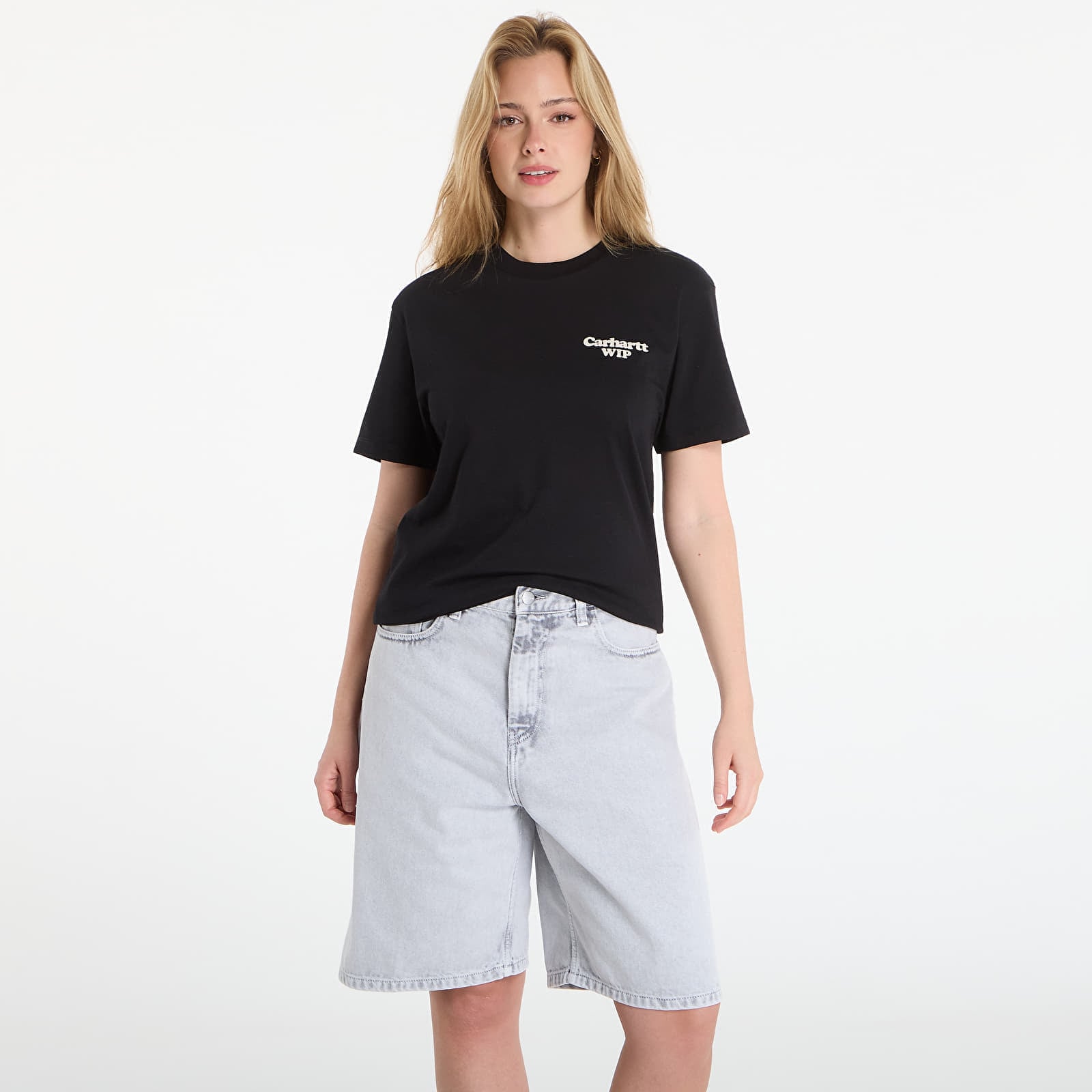 Тениска Carhartt WIP W' S/S Spoiled T-Shirt Black XS