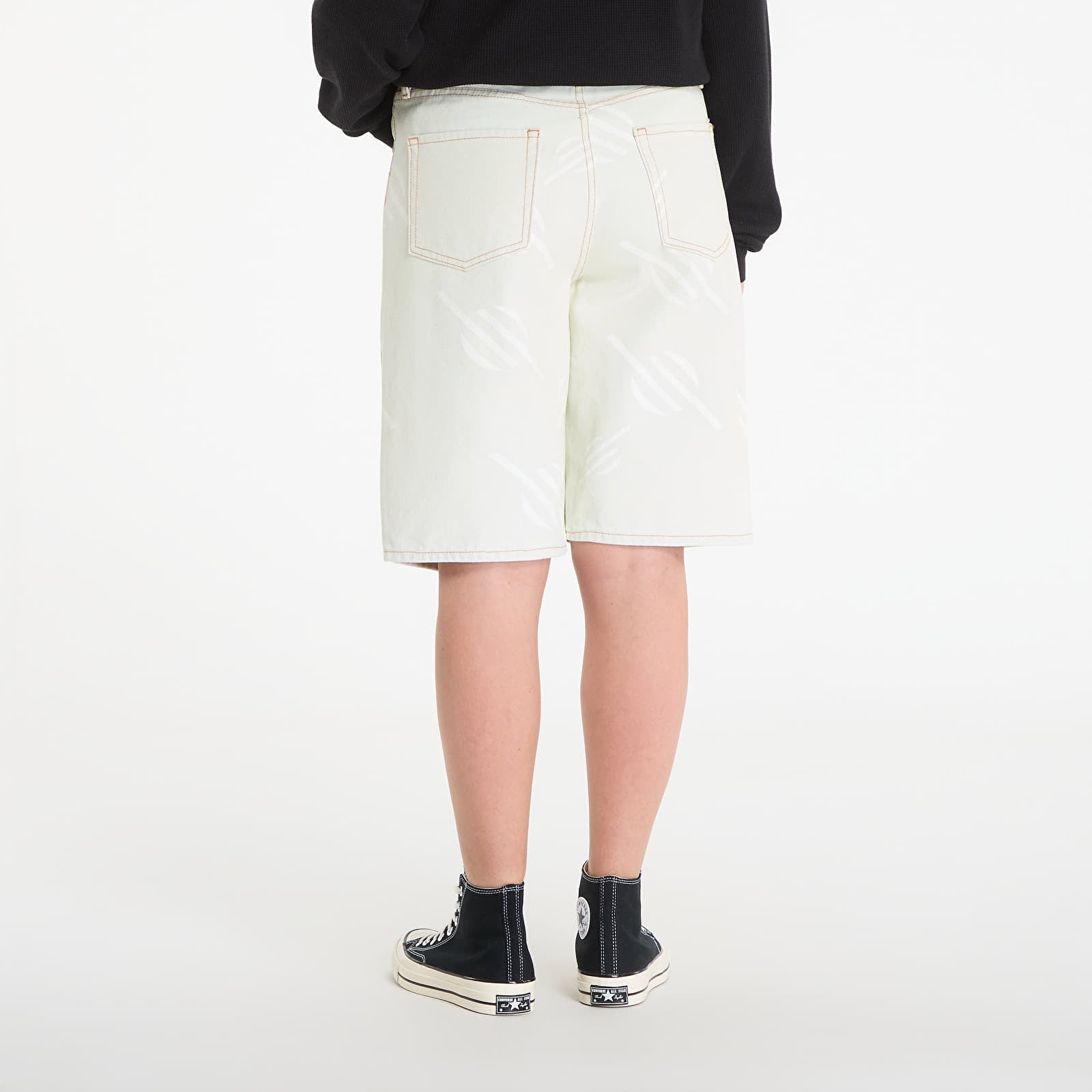 Жіночі шорти Daily Paper Monogram Canvas Shorts Foggy Dew