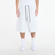 Nike Tech Men's Fleece Oversized Fit Shorts Off White/ Black