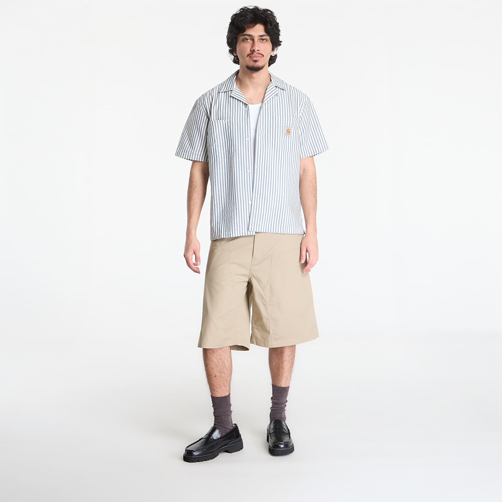 Kraťasy Carhartt WIP Postal DK Short UNISEX Iroko
