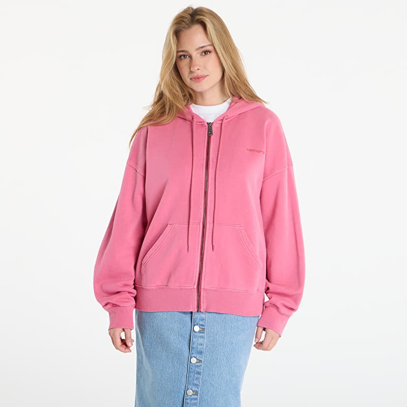Džemperis Carhartt WIP Hooded Benton Sweat Jacket UNISEX Primrose