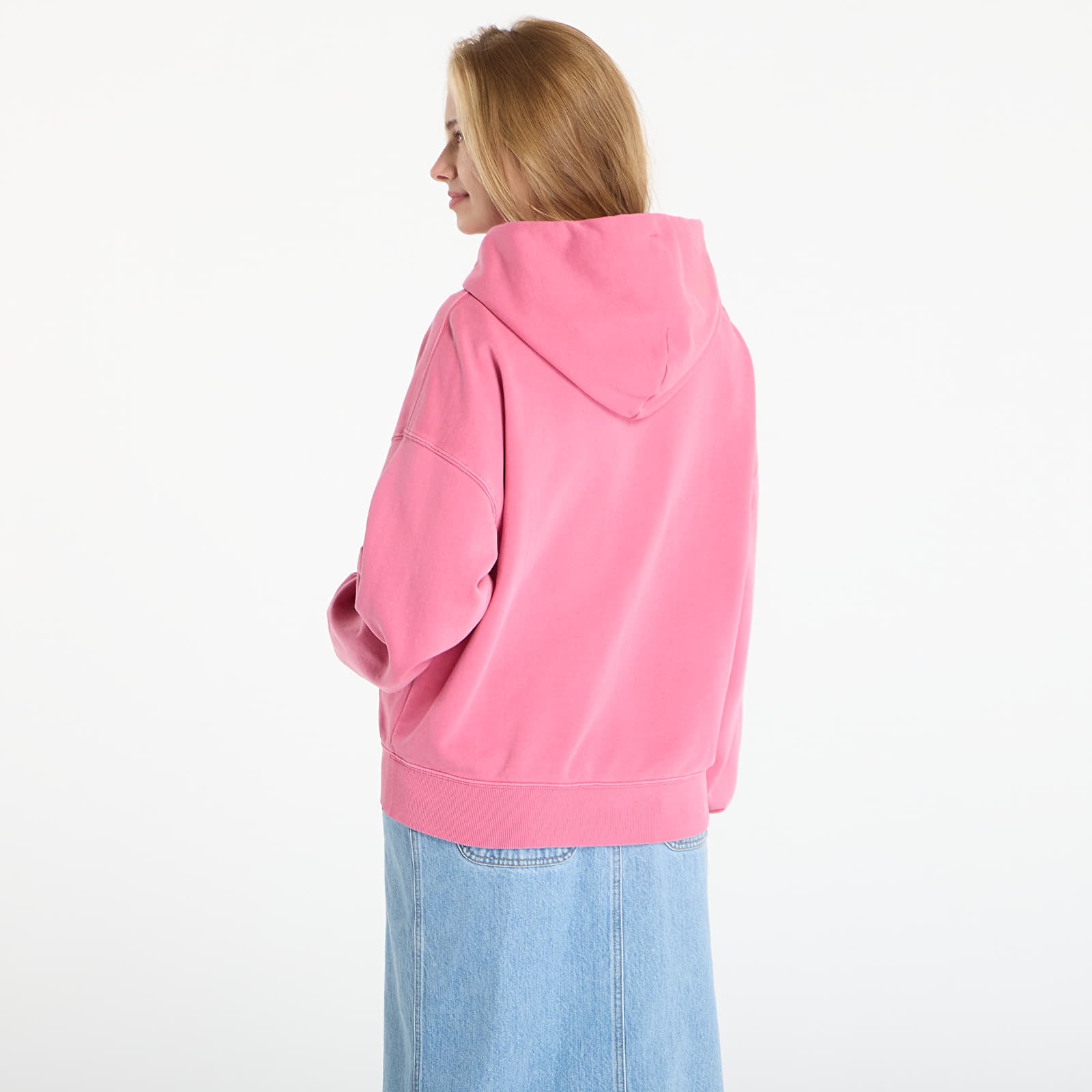 Pánske mikiny Carhartt WIP Hooded Benton Sweat Jacket UNISEX Primrose