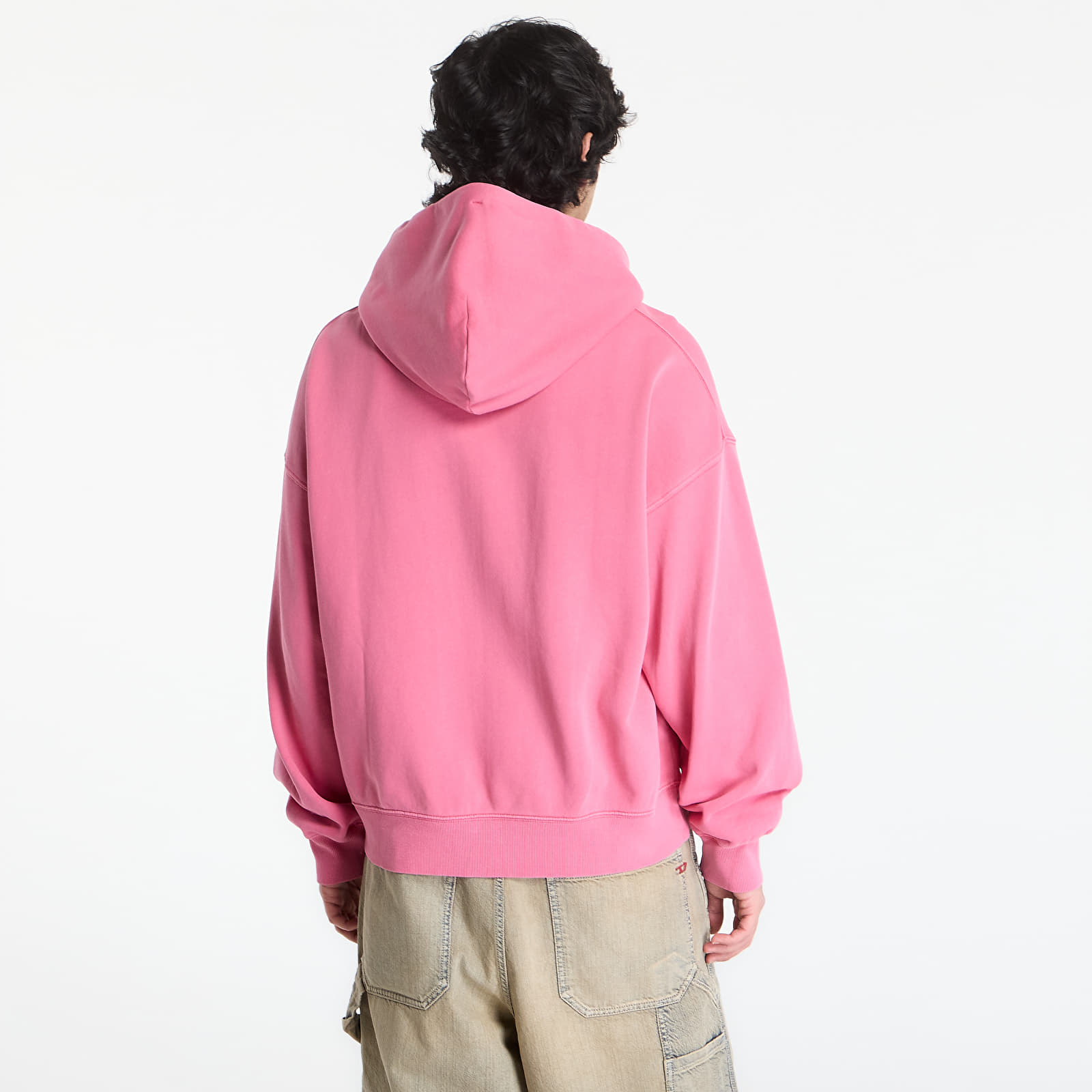 Pánske mikiny Carhartt WIP Hooded Benton Sweat Jacket UNISEX Primrose