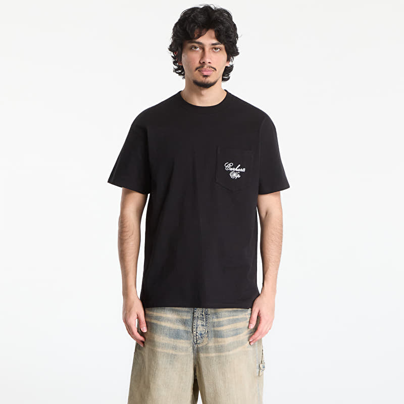 T-shirt Carhartt WIP S/S Longhand Pocket T-Shirt UNISEX Black/ White