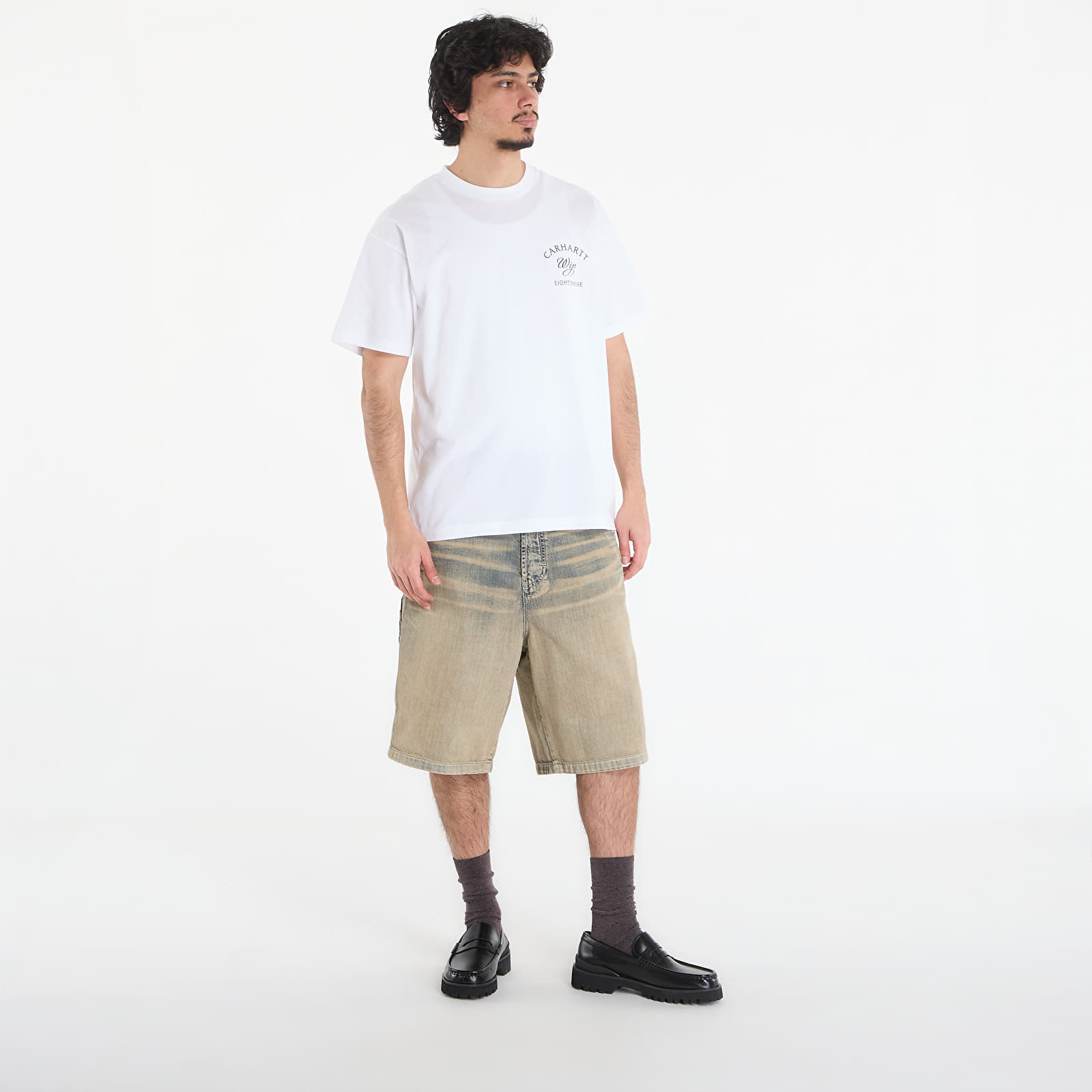 Ανδρικά μπλουζάκια Carhartt WIP S/S Eightynine T-Shirt UNISEX White