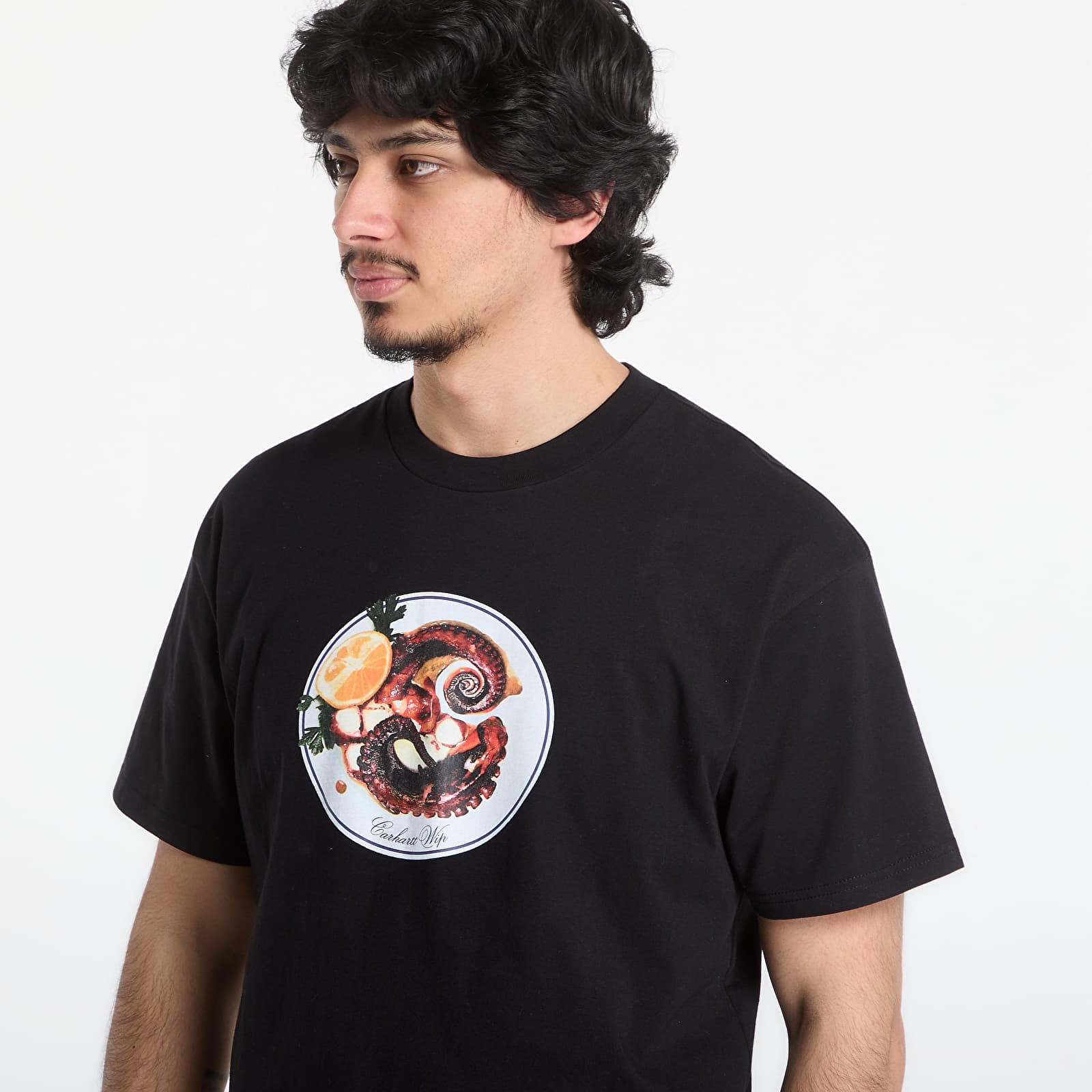 Moške majice  Carhartt WIP S/S Octopus T-Shirt UNISEX Black