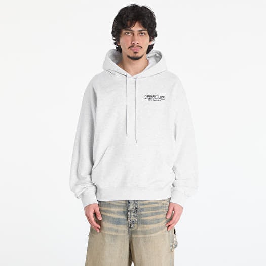 Mikina Carhartt WIP Hooded Sean Hamilton Sweat UNISEX Ash Heather