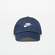 Nike Club Unstructured Futura Wash Cap Obsidian/ White