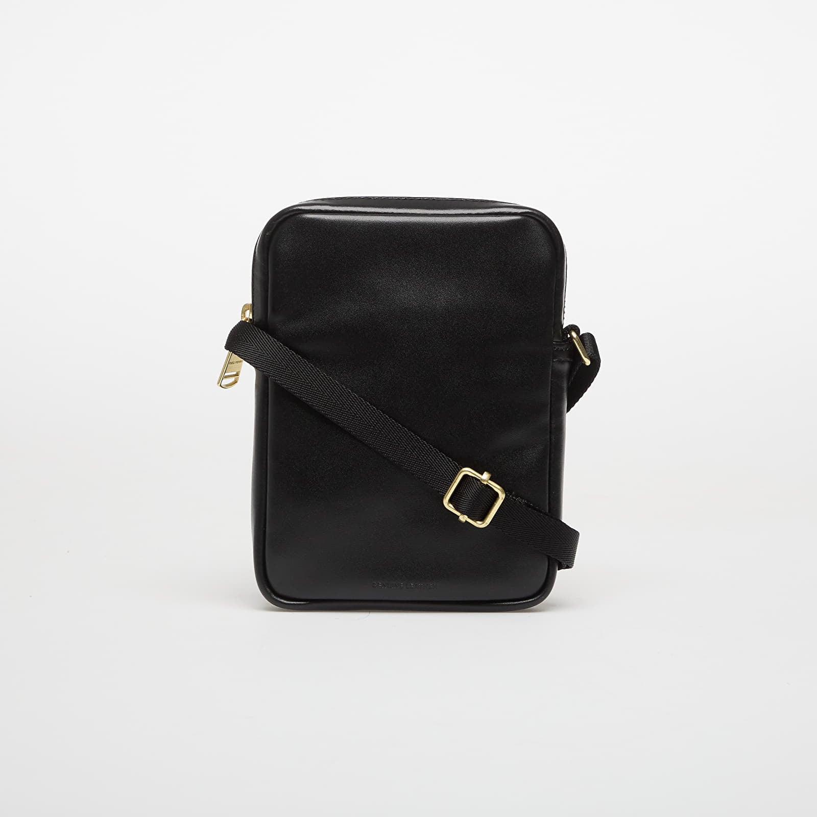 Borse a tracolla da uomo FRED PERRY Smooth Leather Small Side Bag Black