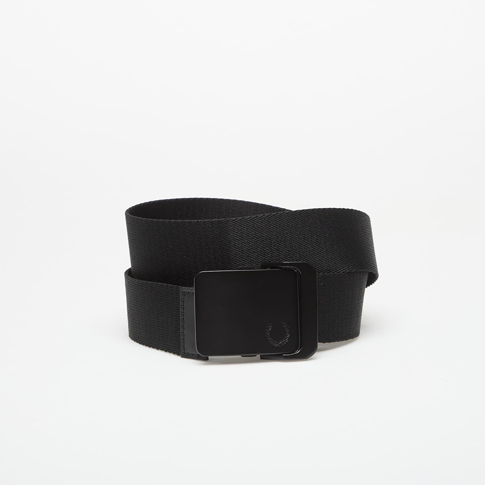 Meeste vööd FRED PERRY Plain Webbing Belt Black