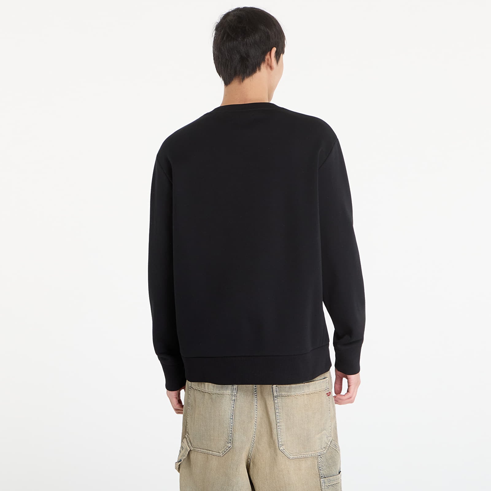 Meeste kampsunid FRED PERRY Box Graphic Sweatshirt Black/ Anchorgrey