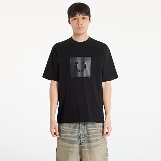 Maglietta FRED PERRY Box Graphic T-Shirt Black