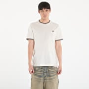 FRED PERRY Twin Tipped T-Shirt Ecr/ Oxbld/ Grsrts