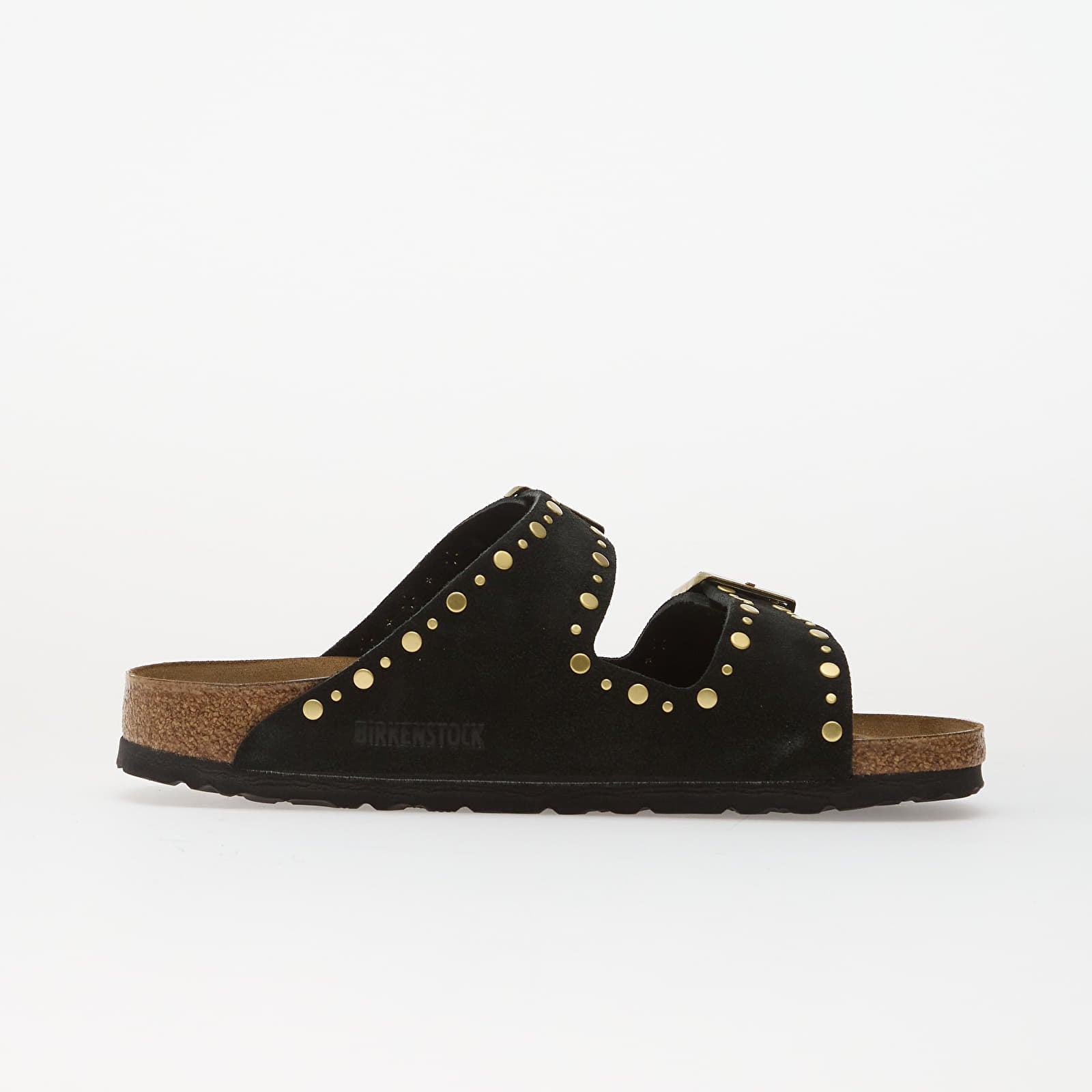 Sieviešu kedas un apavi Birkenstock Arizona Rivets Suede Leather Women Black