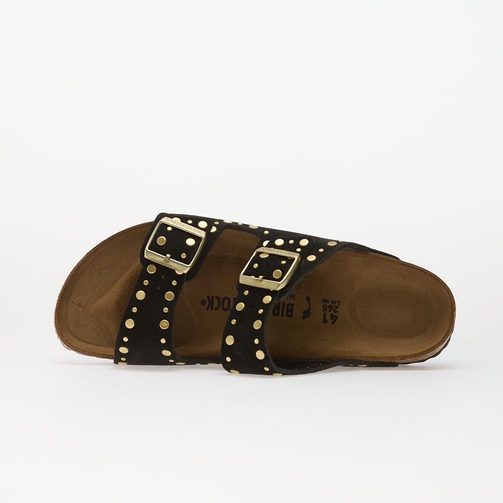 Sieviešu kedas un apavi Birkenstock Arizona Rivets Suede Leather Women Black