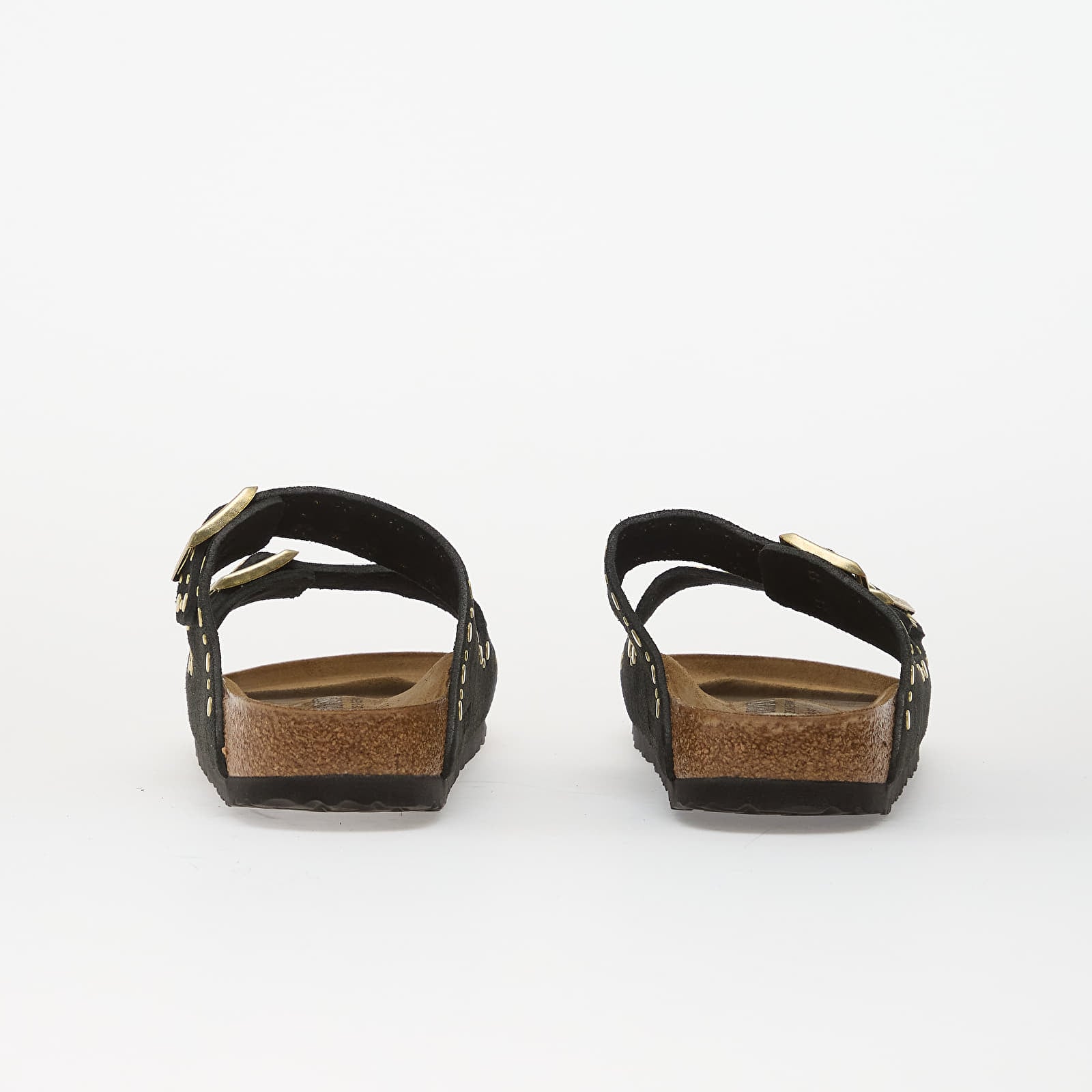 Sieviešu kedas un apavi Birkenstock Arizona Rivets Suede Leather Women Black