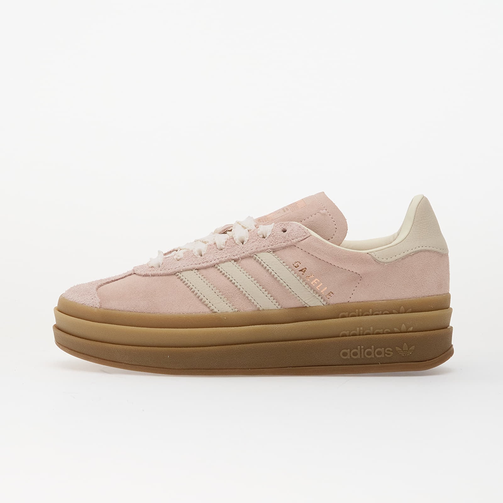 Dámske topánky a tenisky adidas Gazelle Bold Sandy Pink/ Off White/ Copper Met.