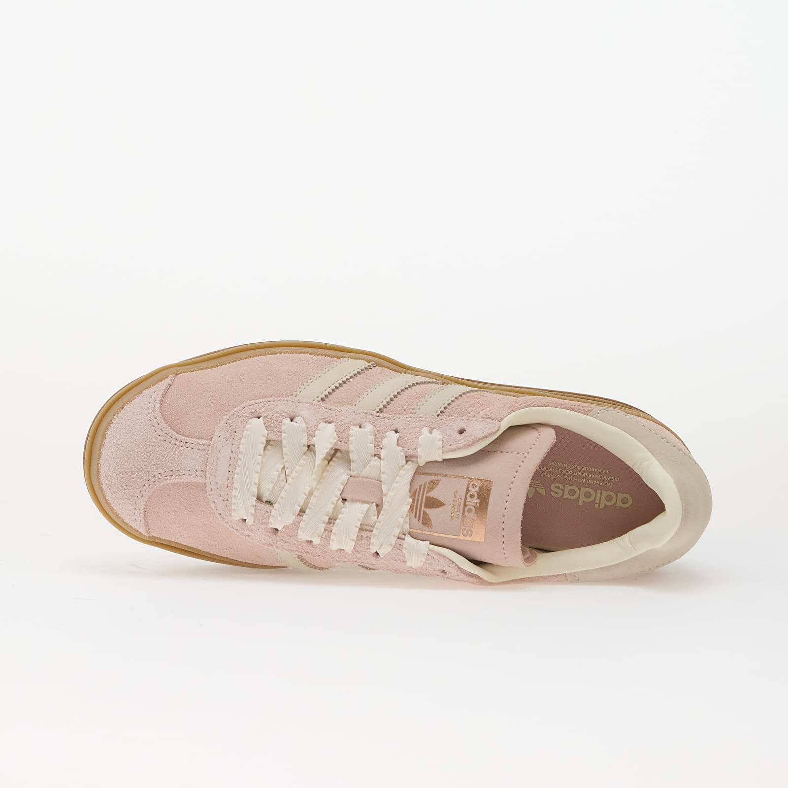Dámske topánky a tenisky adidas Gazelle Bold Sandy Pink/ Off White/ Copper Met.