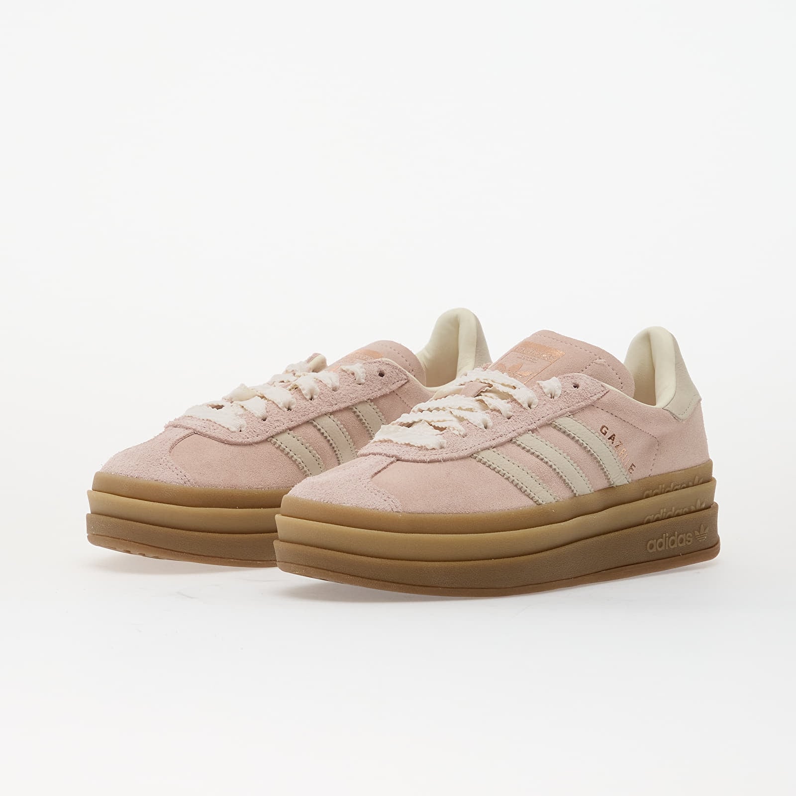 Dámske topánky a tenisky adidas Gazelle Bold Sandy Pink/ Off White/ Copper Met.