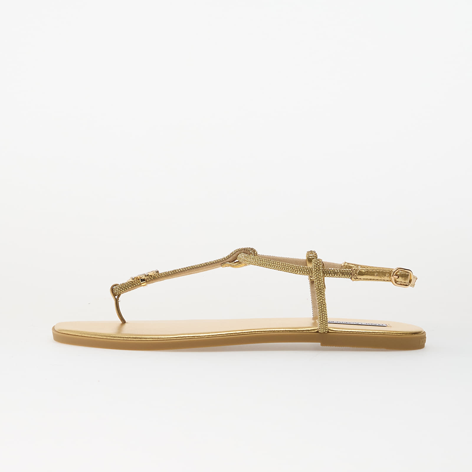 Joggesko og sko for kvinner Karl Lagerfeld Olympia Ii Autograph Sling Heavy Glitter Gold