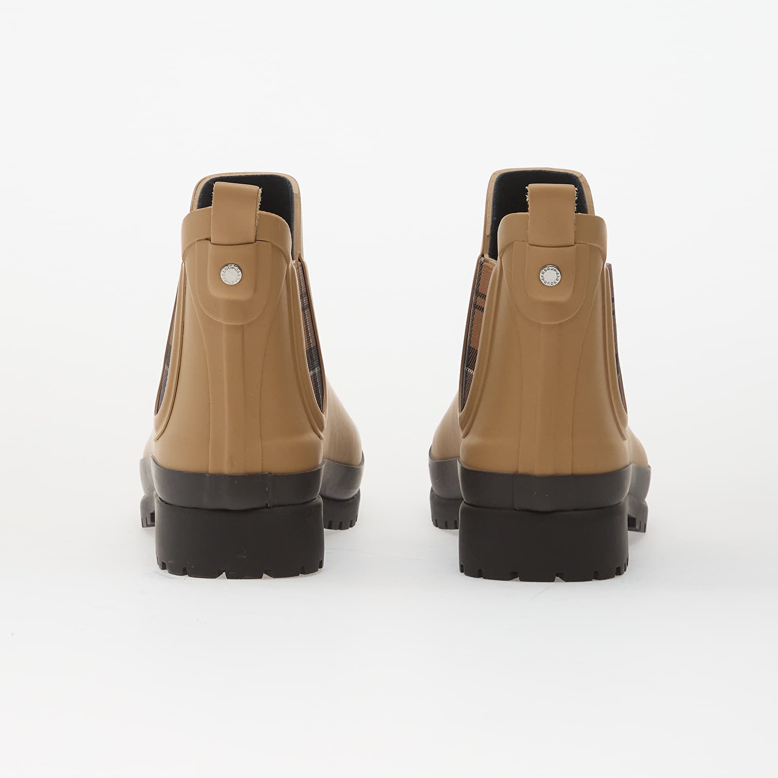 Sneakers och skor för kvinnor Barbour Mallow Wellingtons Beige/ Dress Tartan