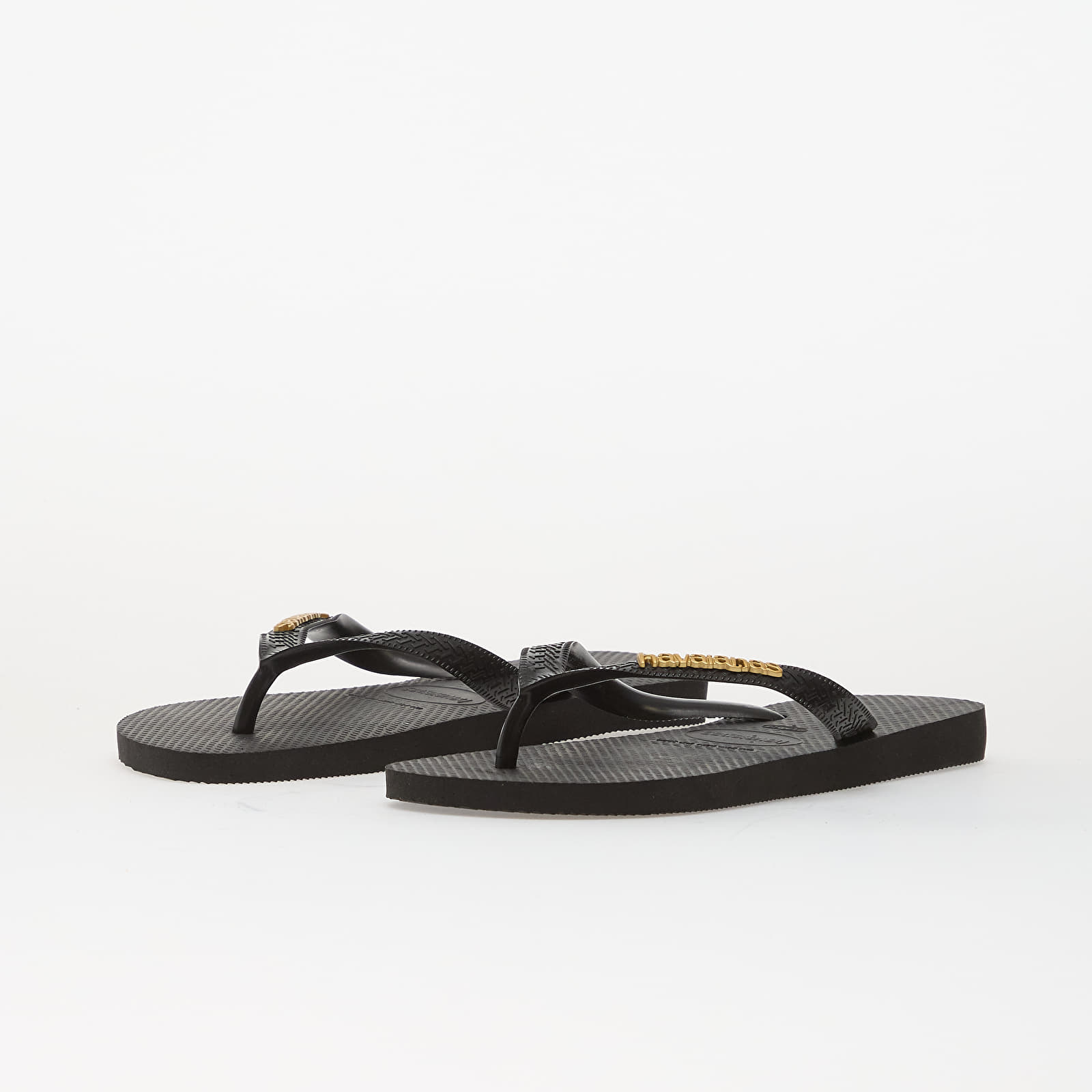Moteriški sportiniai bateliai ir avalynė Havaianas Top Logo Metallic Black/ Black
