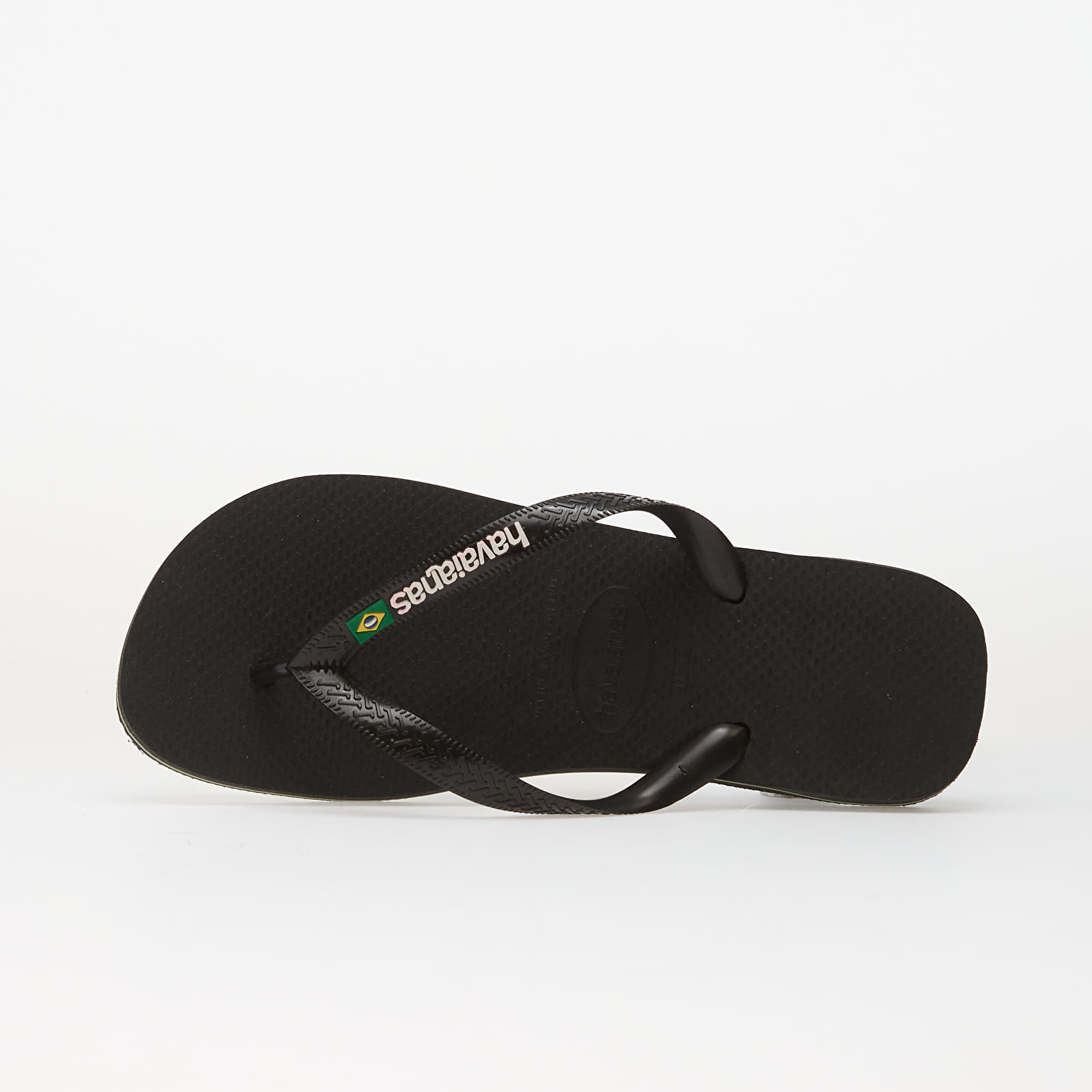 Vyriški sportbačiai ir batai Havaianas Brasil Logo Black/ Black