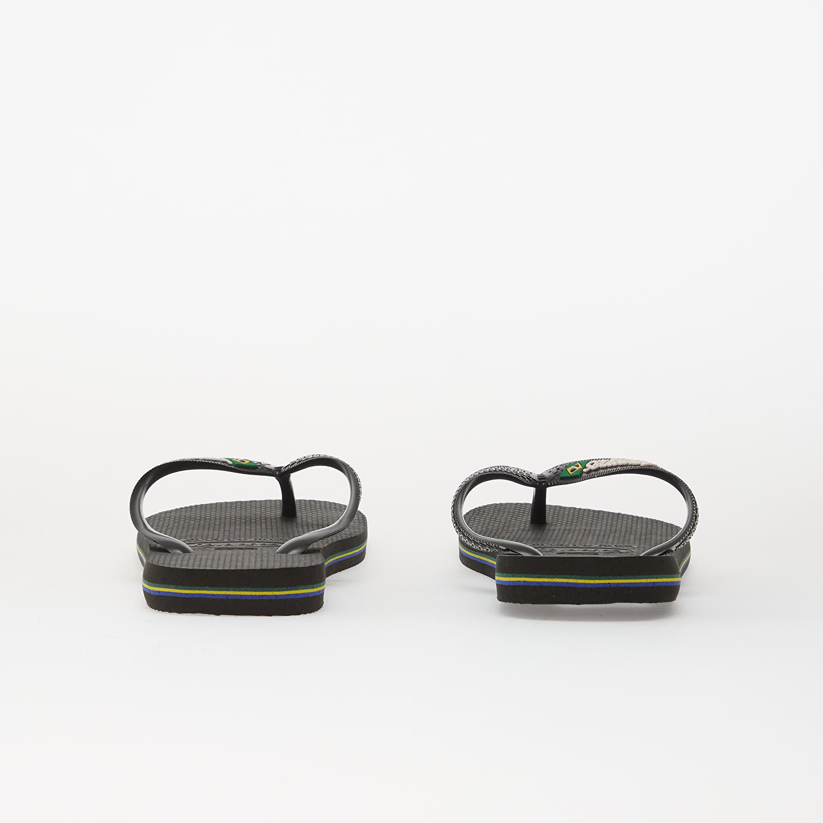 Vyriški sportbačiai ir batai Havaianas Brasil Logo Black/ Black