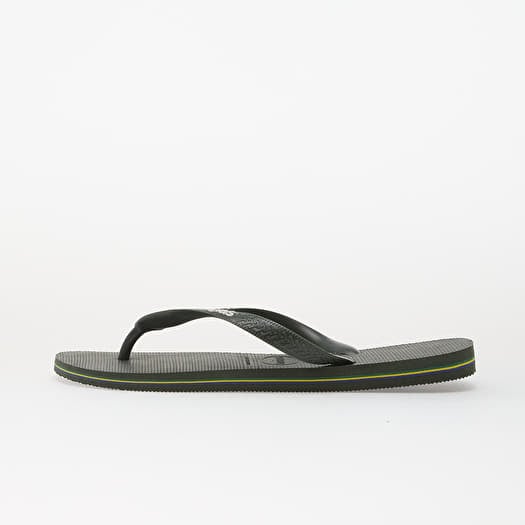 Havaianas Brasil Logo Green Olive/ Green Olive