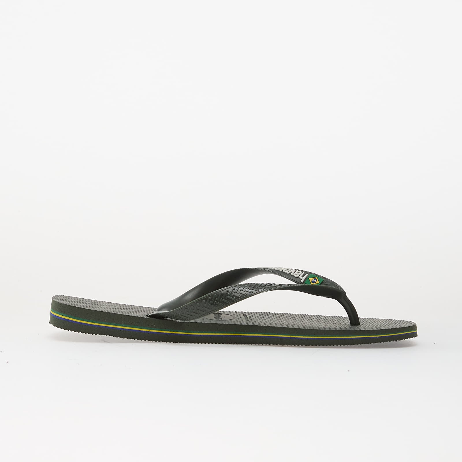 Scarpe uomo Havaianas Brasil Logo Green Olive/ Green Olive
