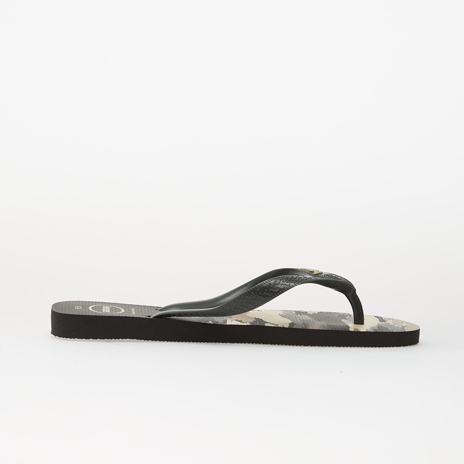 Încălțăminte și sneakerși pentru bărbați Havaianas Top Camu Black/ Green Olive