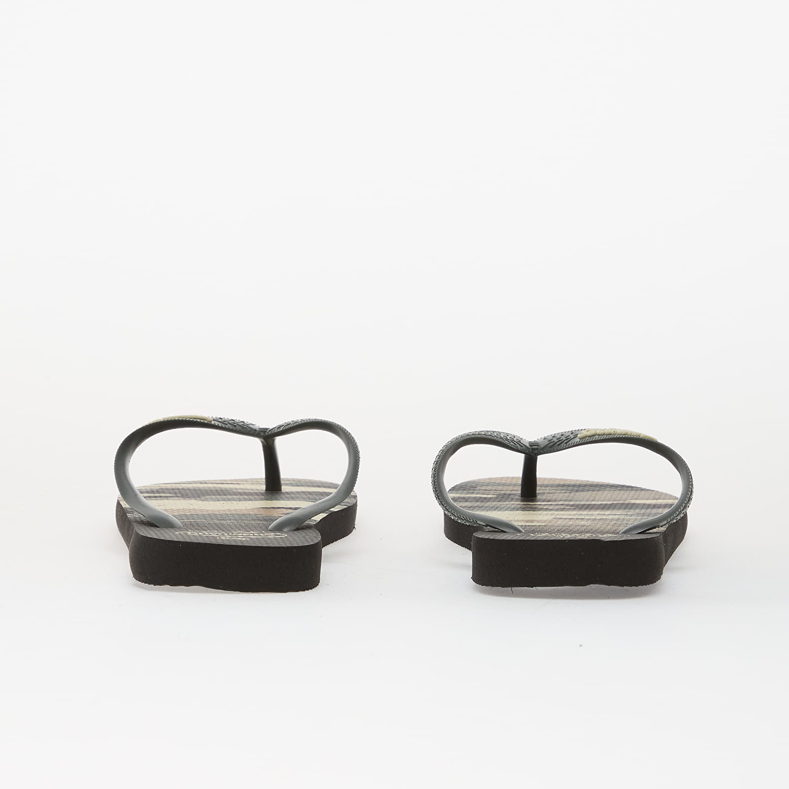 Încălțăminte și sneakerși pentru bărbați Havaianas Top Camu Black/ Green Olive