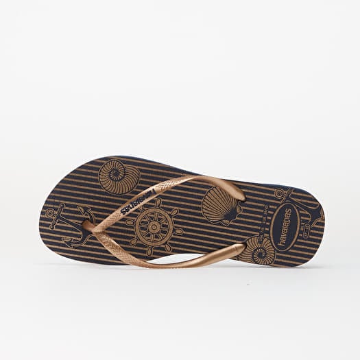 Havaianas Slim Nautical Navy Blue/ Rose