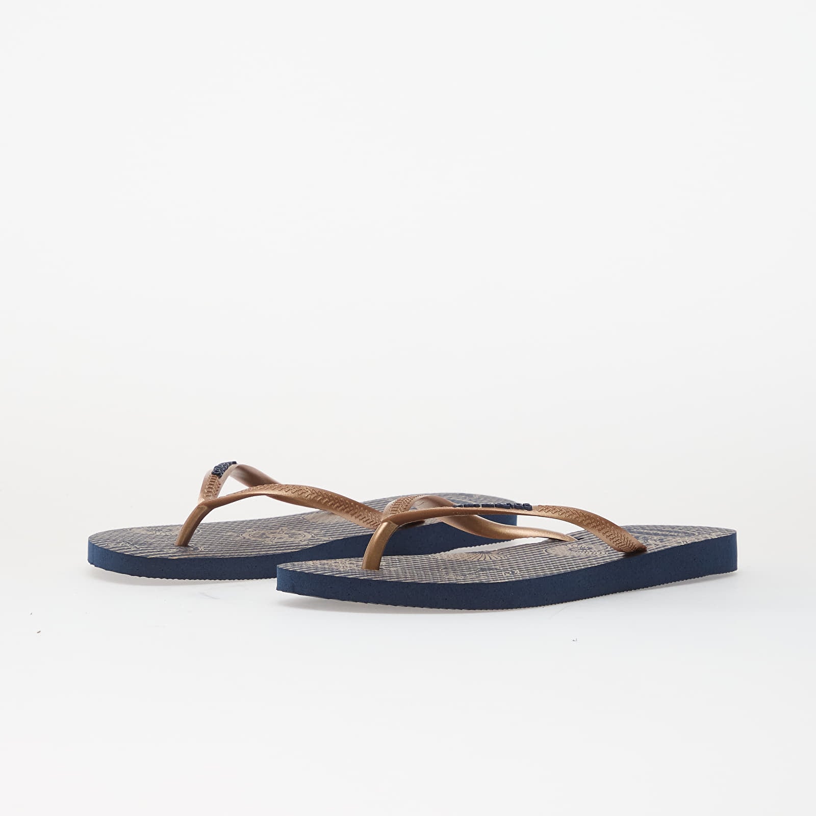 Дамски кецове и обувки Havaianas Slim Nautical Navy Blue/ Rose