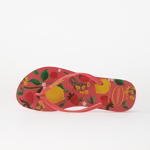Havaianas Slim Summer Bliss Tropical Coral