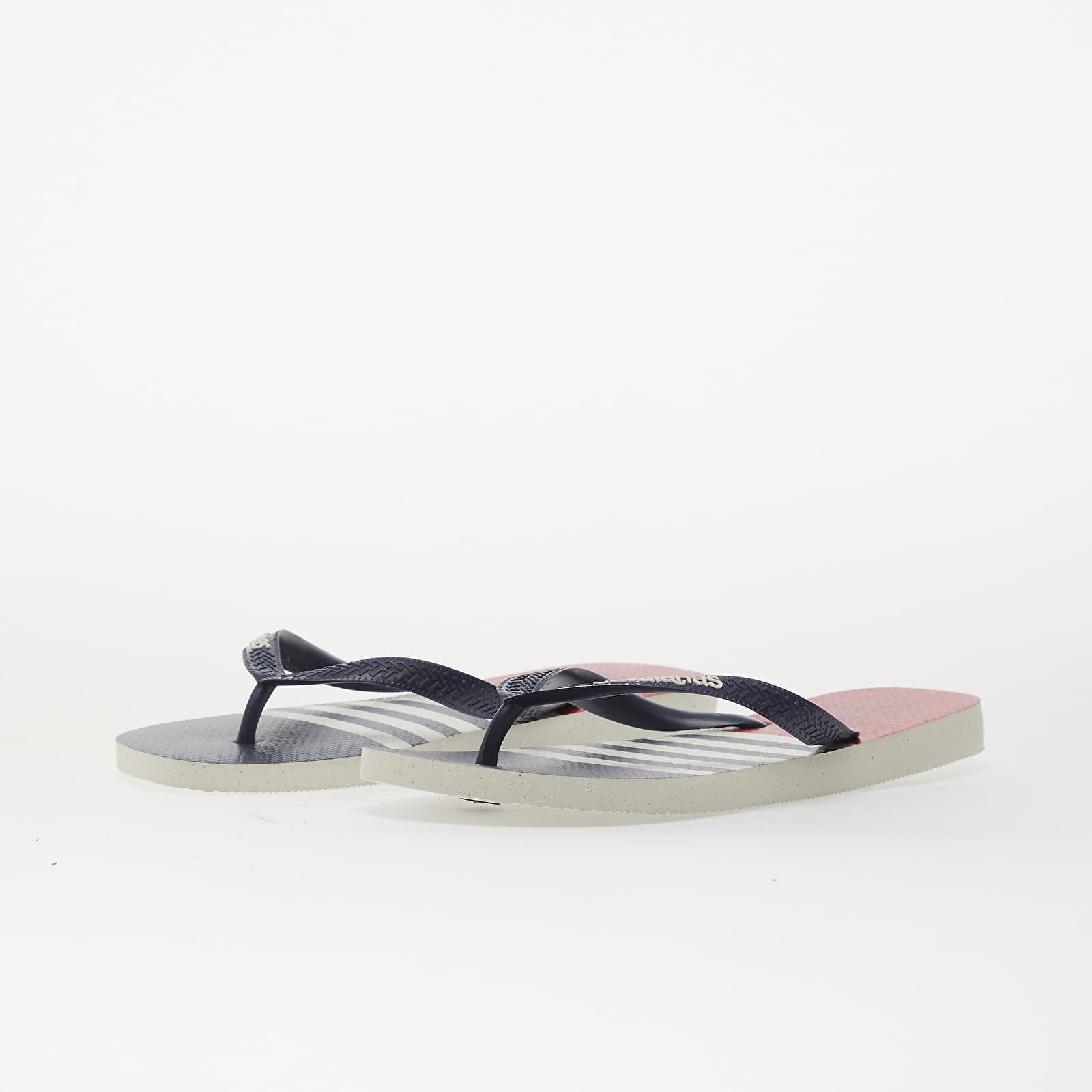 Vyriški sportbačiai ir batai Havaianas Top Nautical White/ Marine Blue/ Apache Red