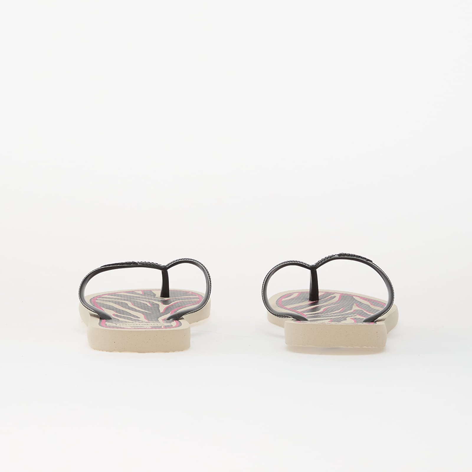 Moteriški sportiniai bateliai ir avalynė Havaianas Slim Animals Beige/ Dark Grey Metallic