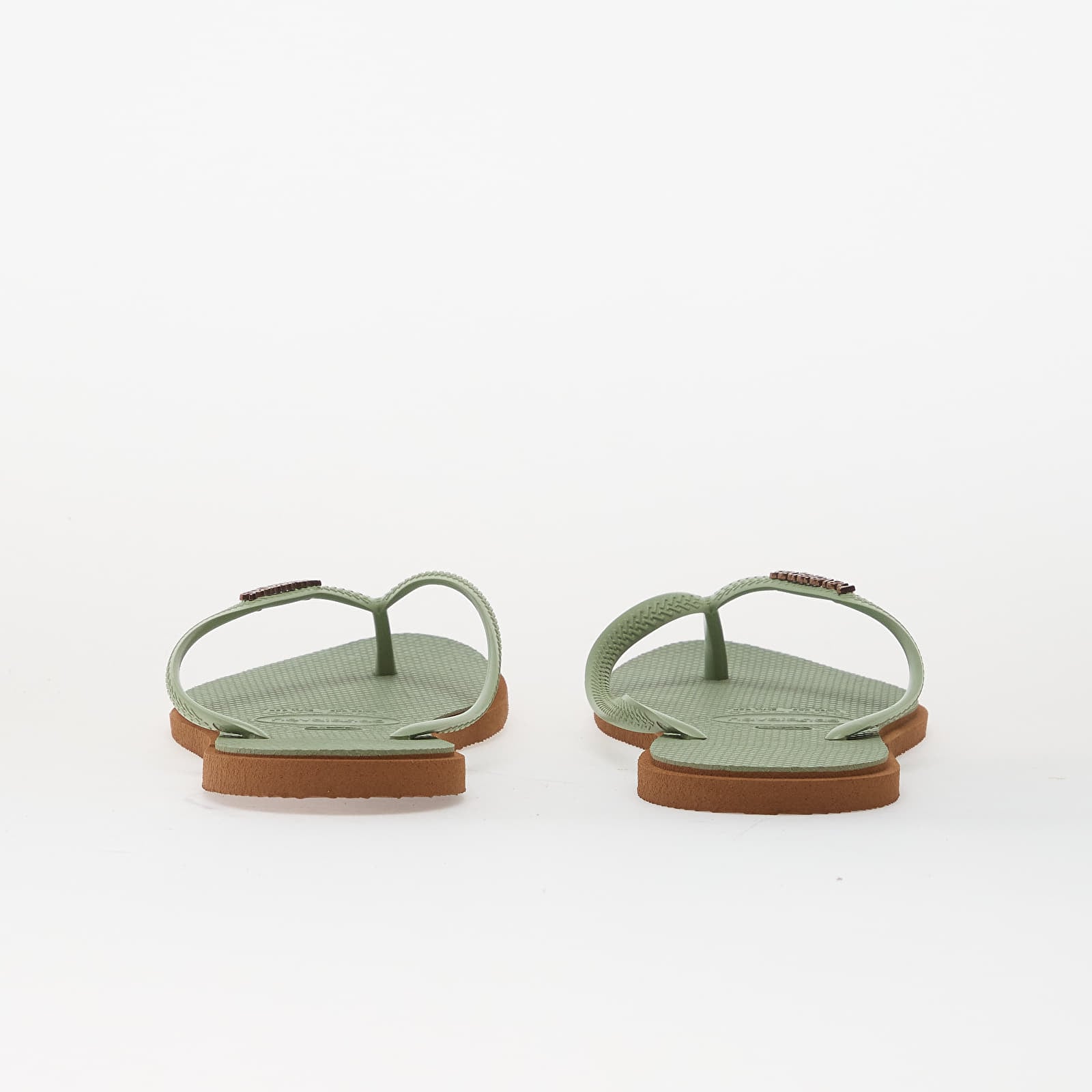 Moteriški sportiniai bateliai ir avalynė Havaianas Slim Point Rust/ Smoke Green