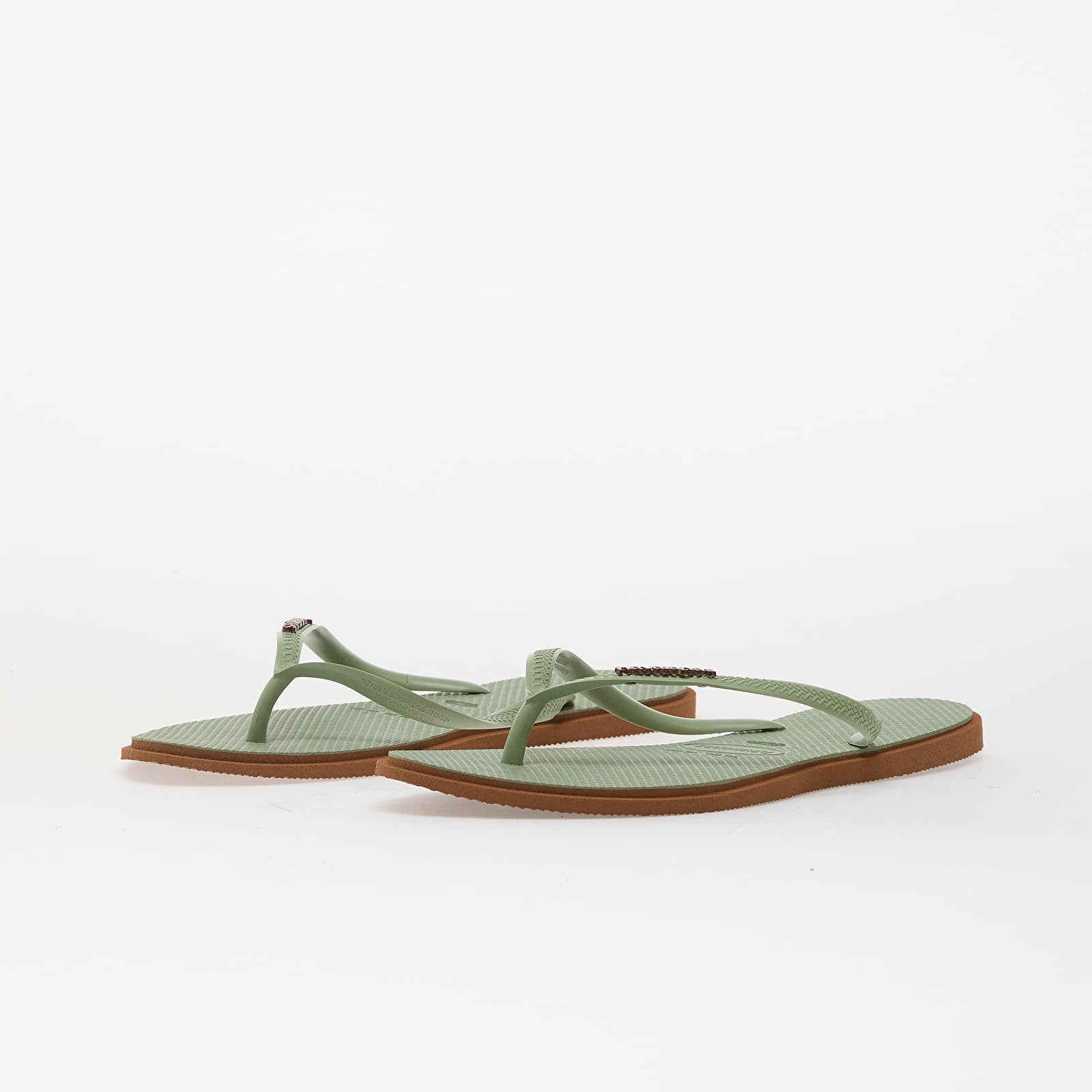 Moteriški sportiniai bateliai ir avalynė Havaianas Slim Point Rust/ Smoke Green