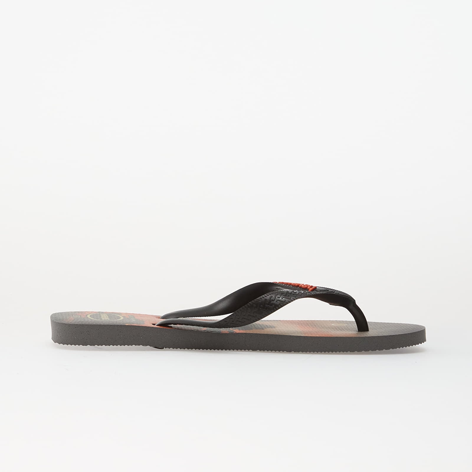 Ανδρικά παπούτσια Havaianas Top Surfer I Steel Grey/ Black/ Sunset Orange