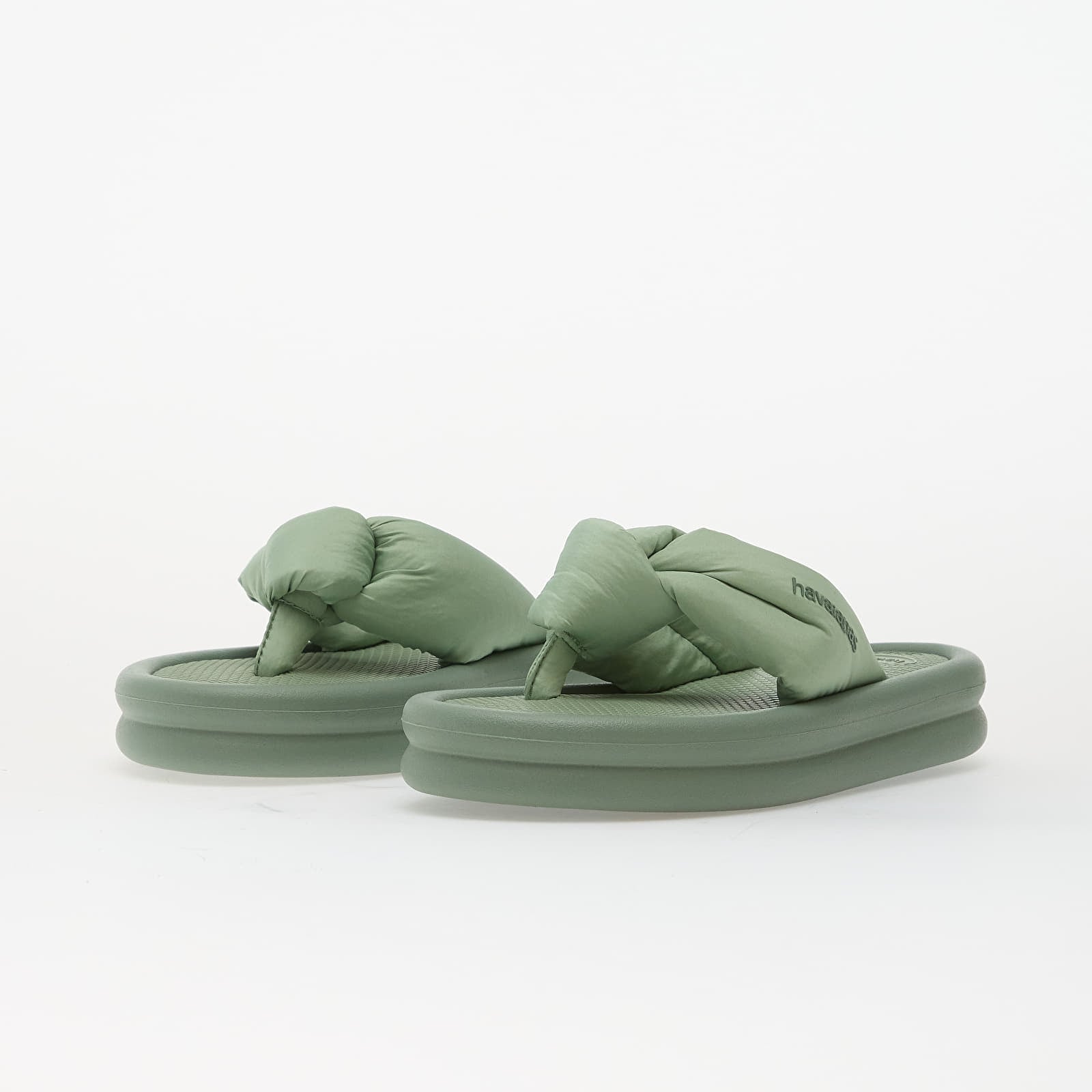 Moteriški sportiniai bateliai ir avalynė Havaianas Over Puffed Up Smoke Green