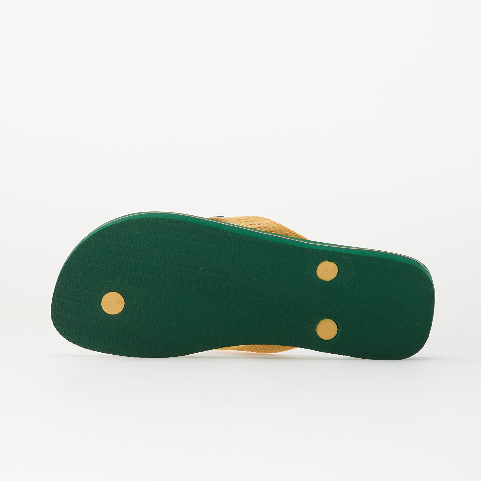 Meeste tossud ja kingad Havaianas Brasil Logo Green/ Yellow