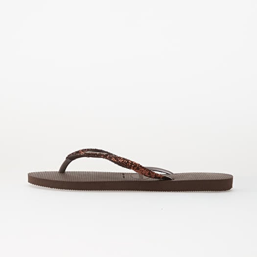 Havaianas Slim Glitter Ii Dark Brown