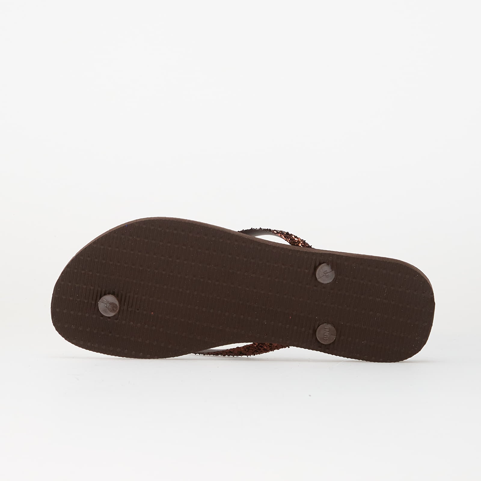 Naiste tossud ja kingad Havaianas Slim Glitter Ii Dark Brown