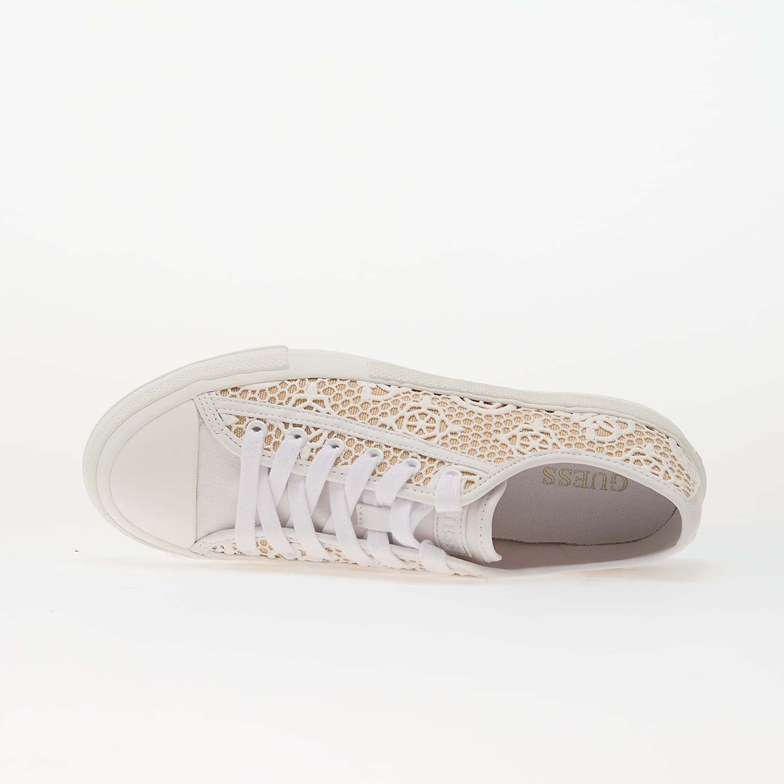 Naiste tossud ja kingad GUESS Carey2 White